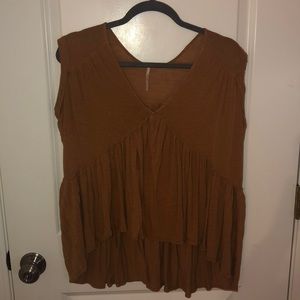 Free people peplum top